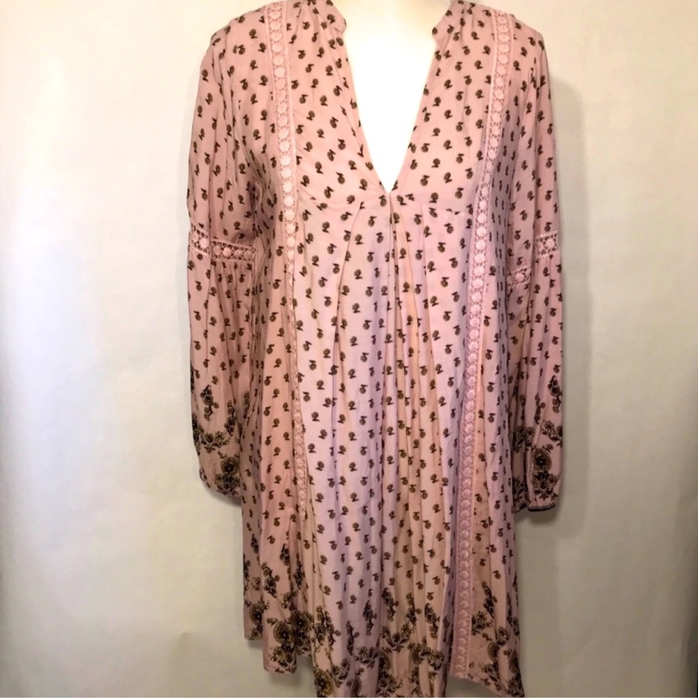 Altar'd State Boho Chic long sleeve dress
